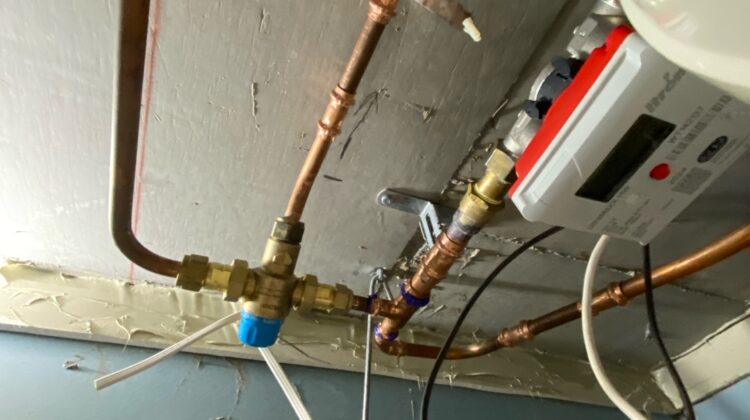 Two plumbing problems were affecting a spacious ground-floor, two-bedroom apartment in Griffith.