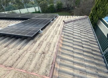 Recent Job: Roof Pointing, Capping and Cracked Tiles Repaired at a Giralang Home An established three-bedroom home in Giralang needed roof repairs before new solar panels could be installed.