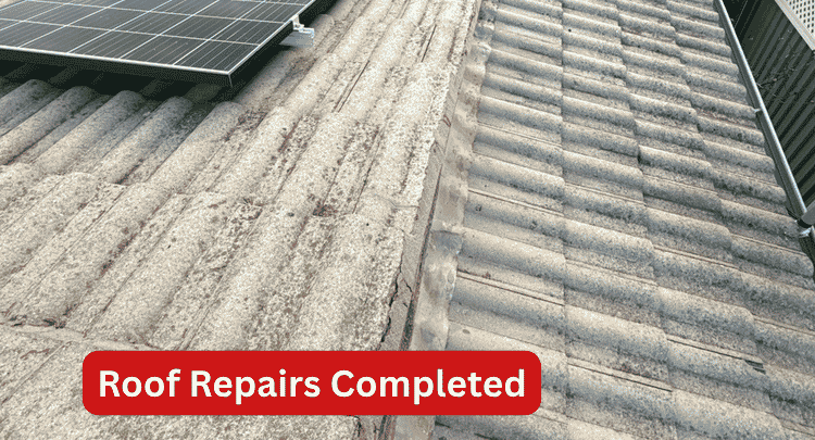An established three-bedroom home in Giralang needed roof repairs before new solar panels could be installed.
